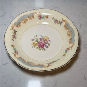 Edwin Knowles Vintage Floral Salad Plate